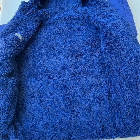 Eddie Bauer Reversible Winter Puffer Jacket Boy Size 10/12 - Picture 4 of 8